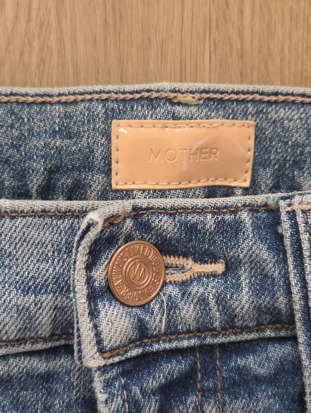 Mother Wmns The Insider Ankle Distressed Jeans 25 Hipster Festival Casual Boho - Picture 4 of 12
